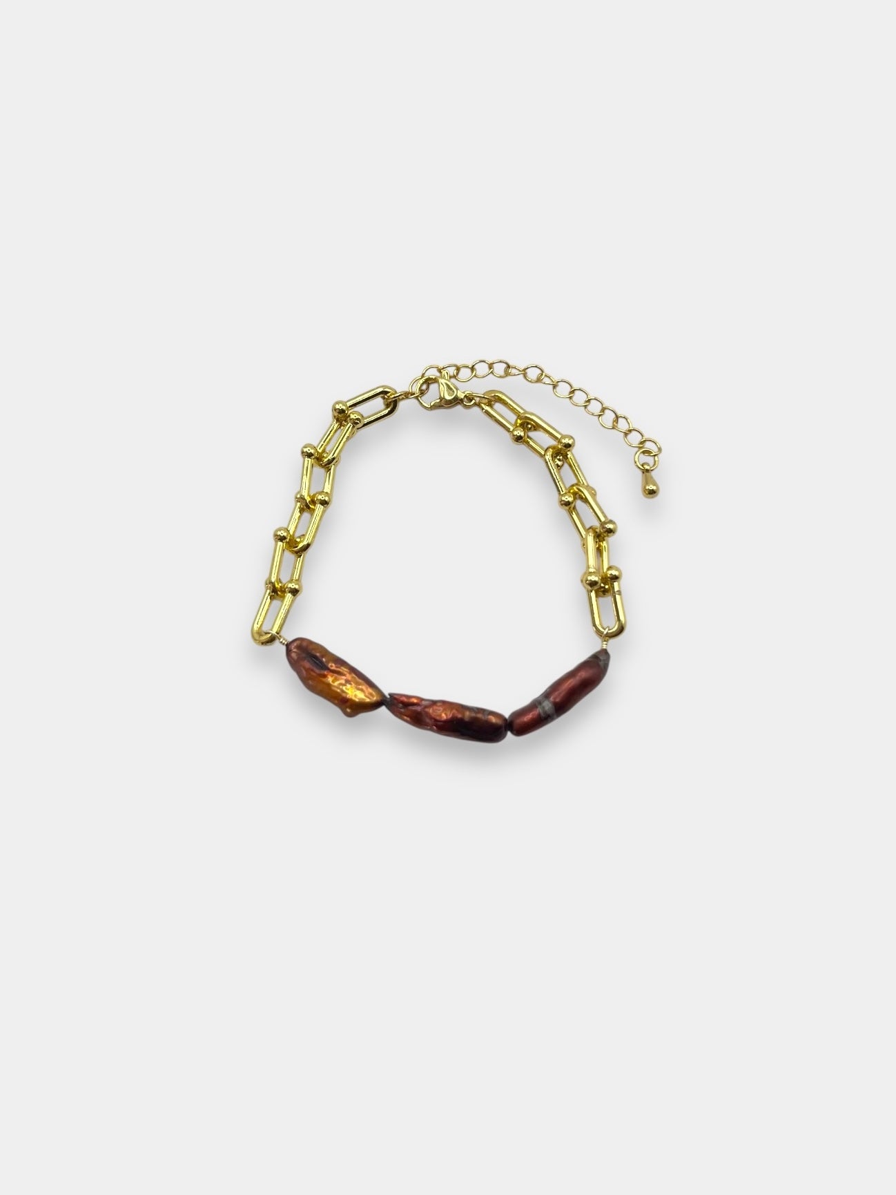 Pulsera perla barroca.