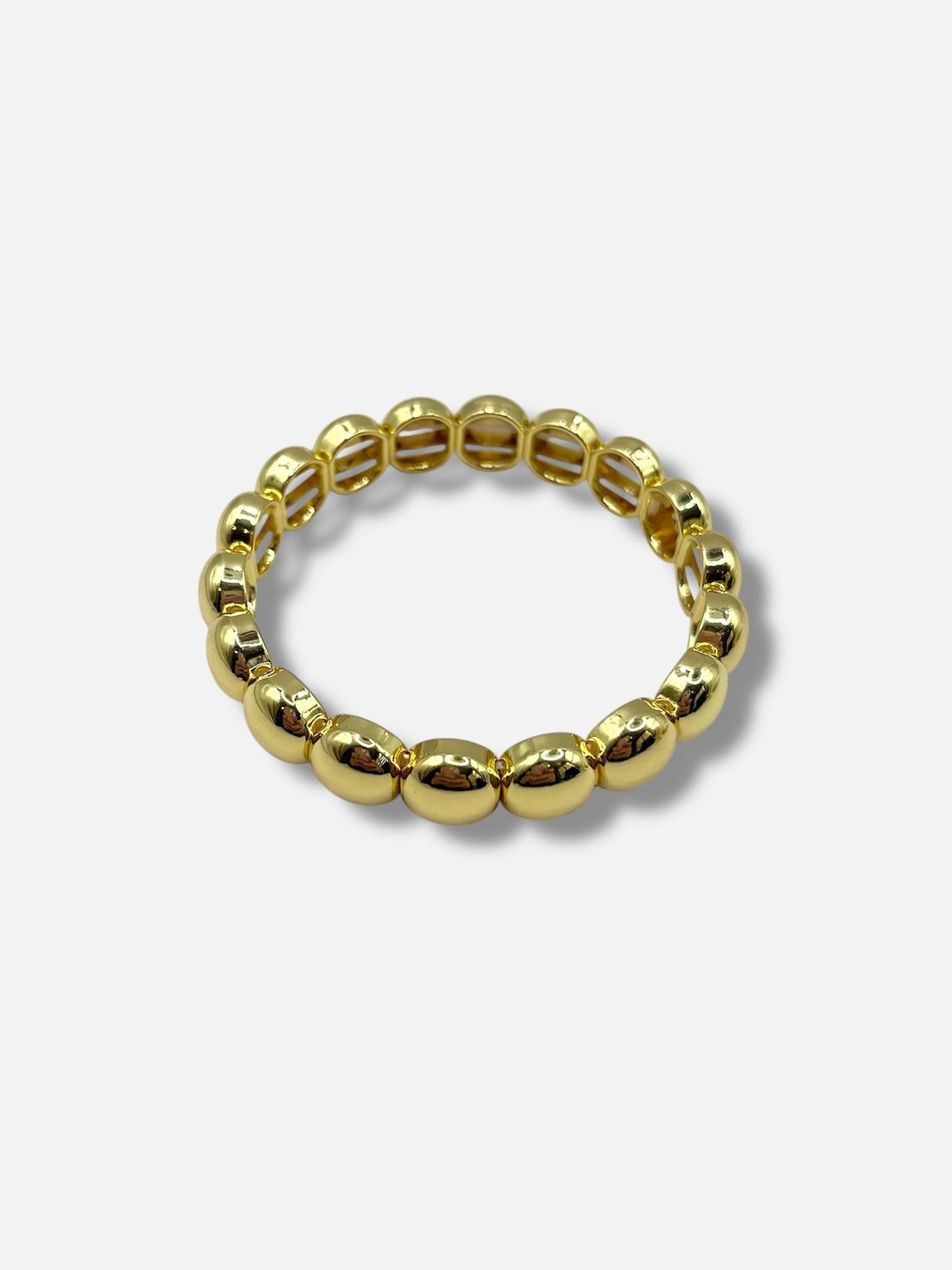 Pulsera dorada.