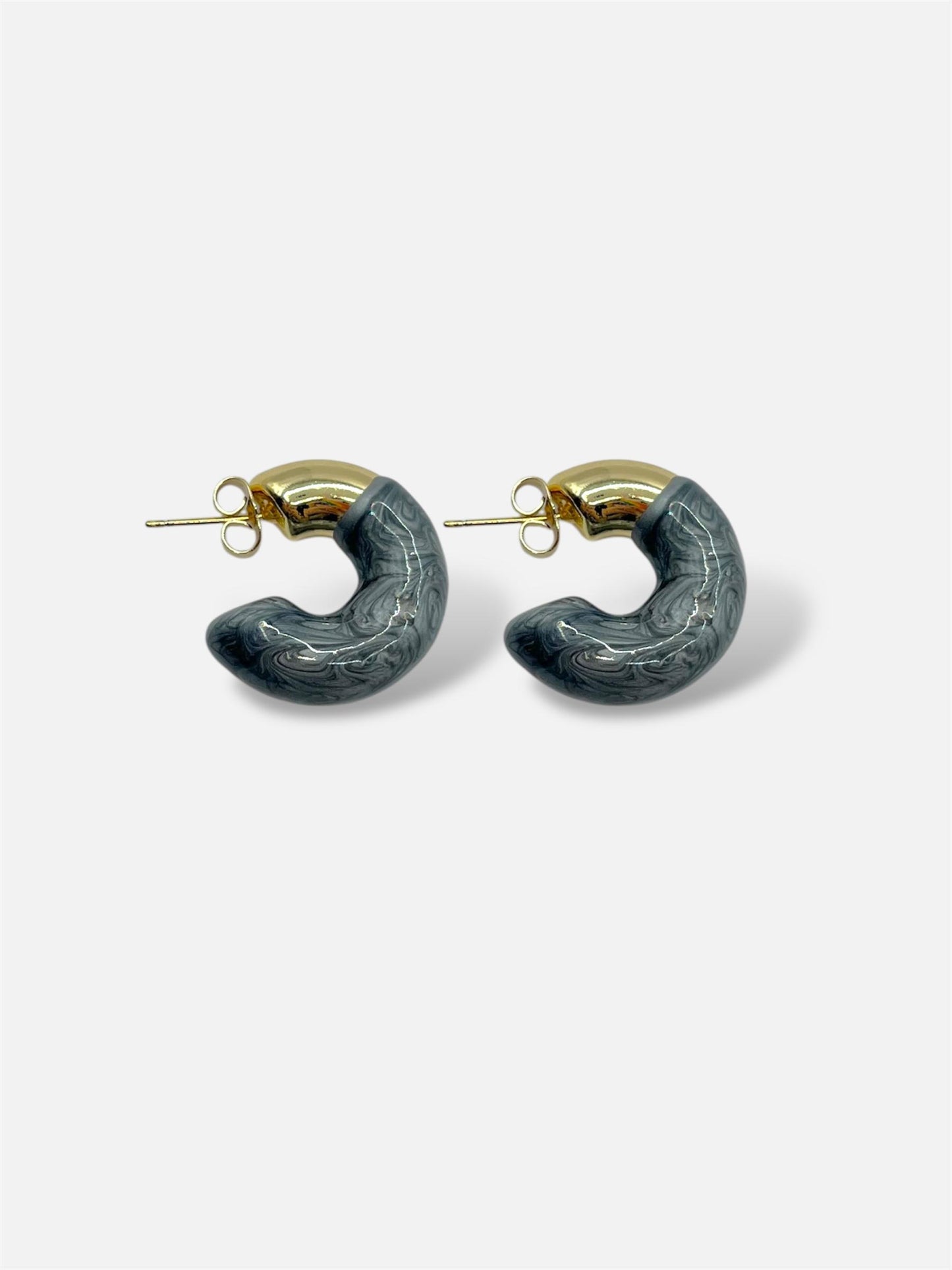 Aretes adelie gris