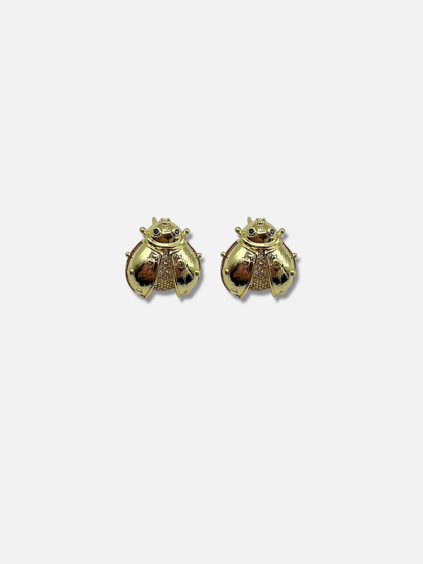 Aretes escarabajo.