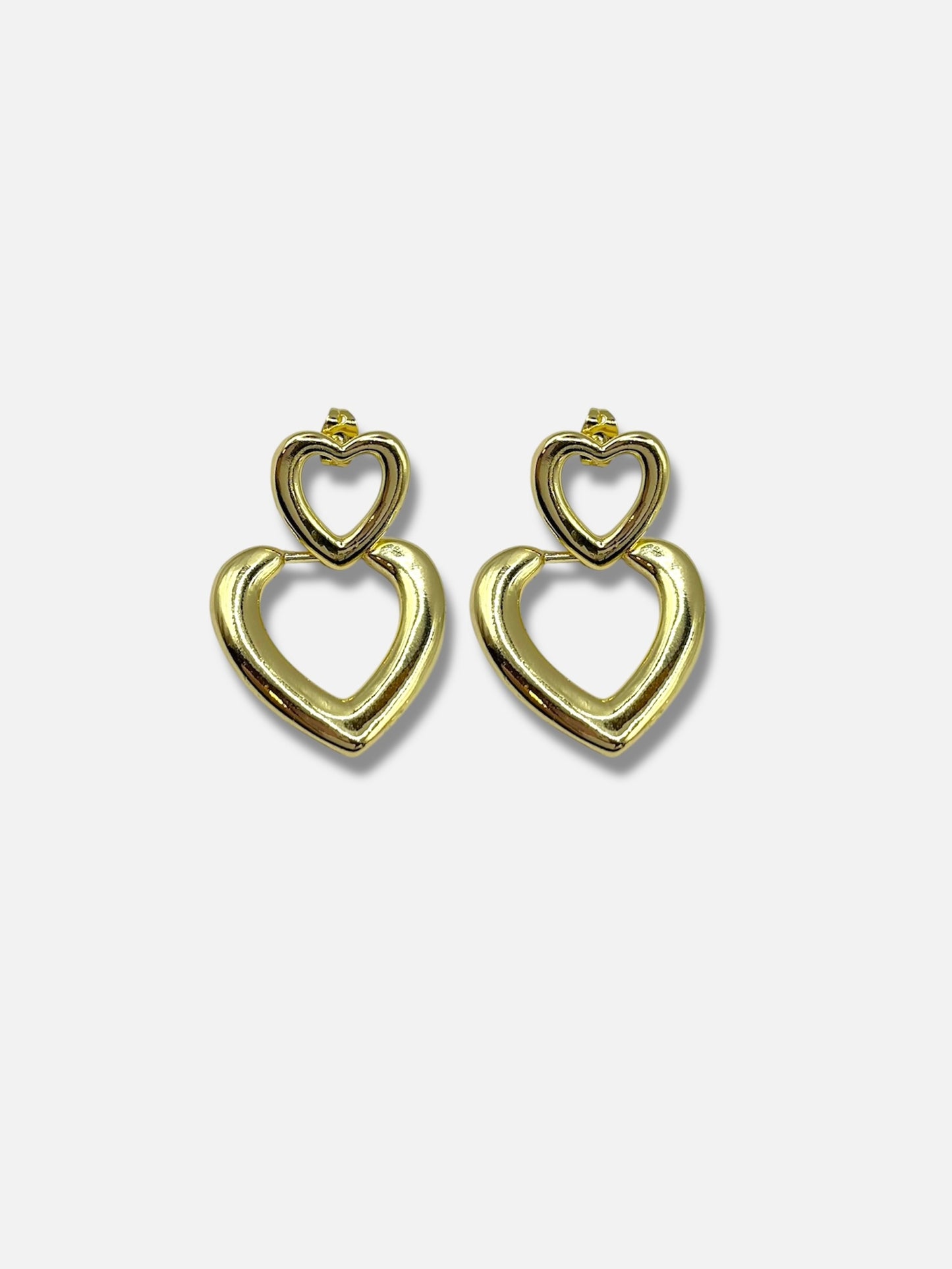 Aretes corazón.