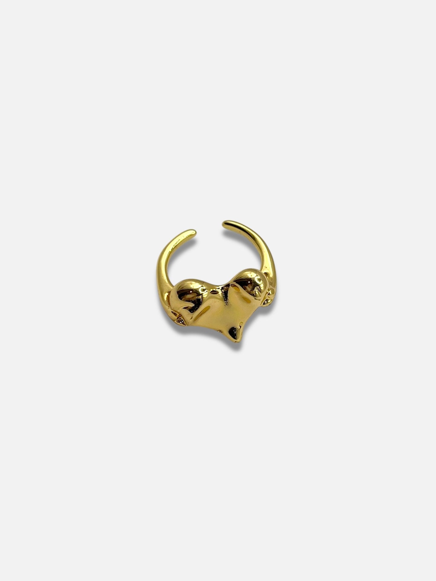 Anillo corazón.