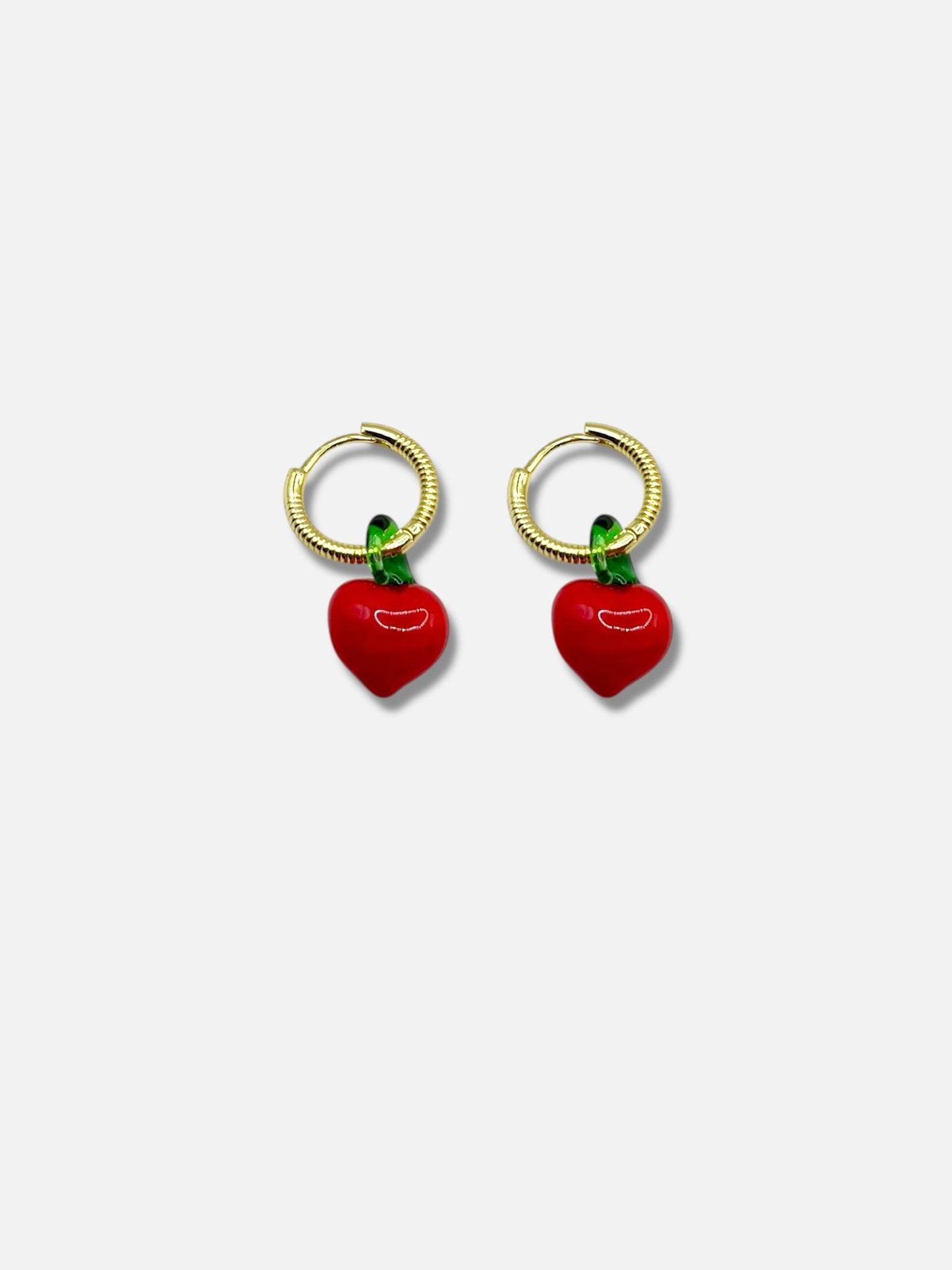 Aretes corazón.