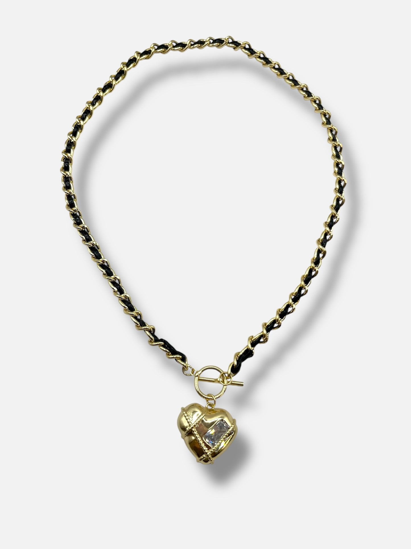 Collar corazón.