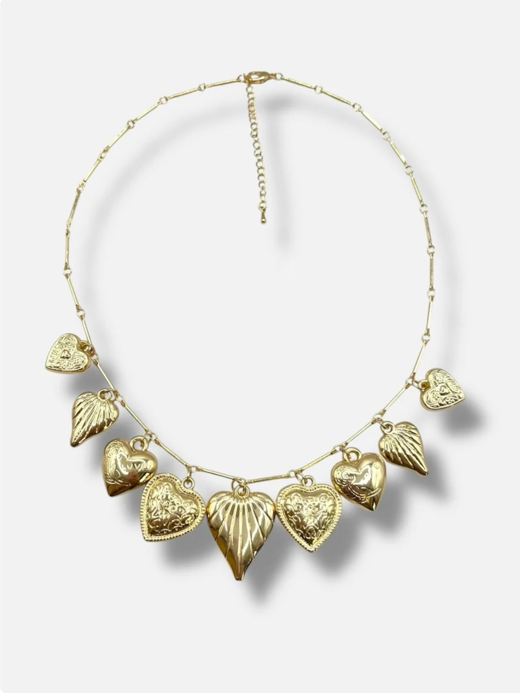 Collar corazones