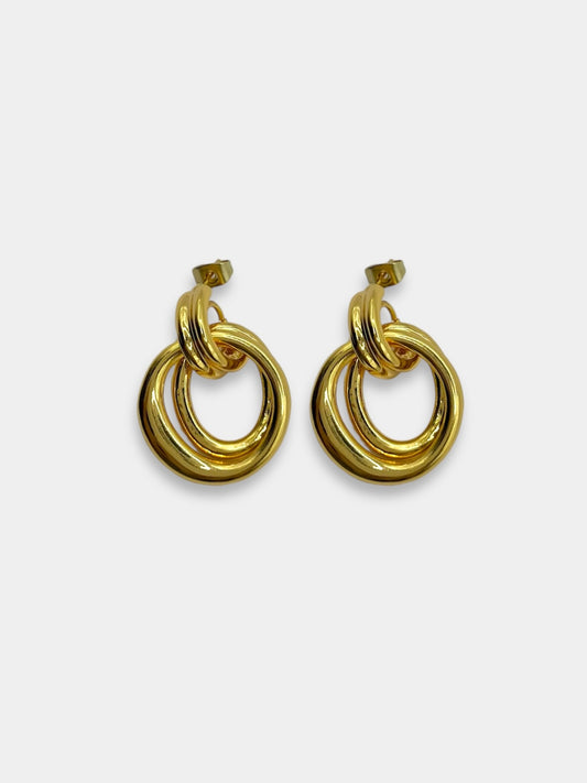 Aretes dorados