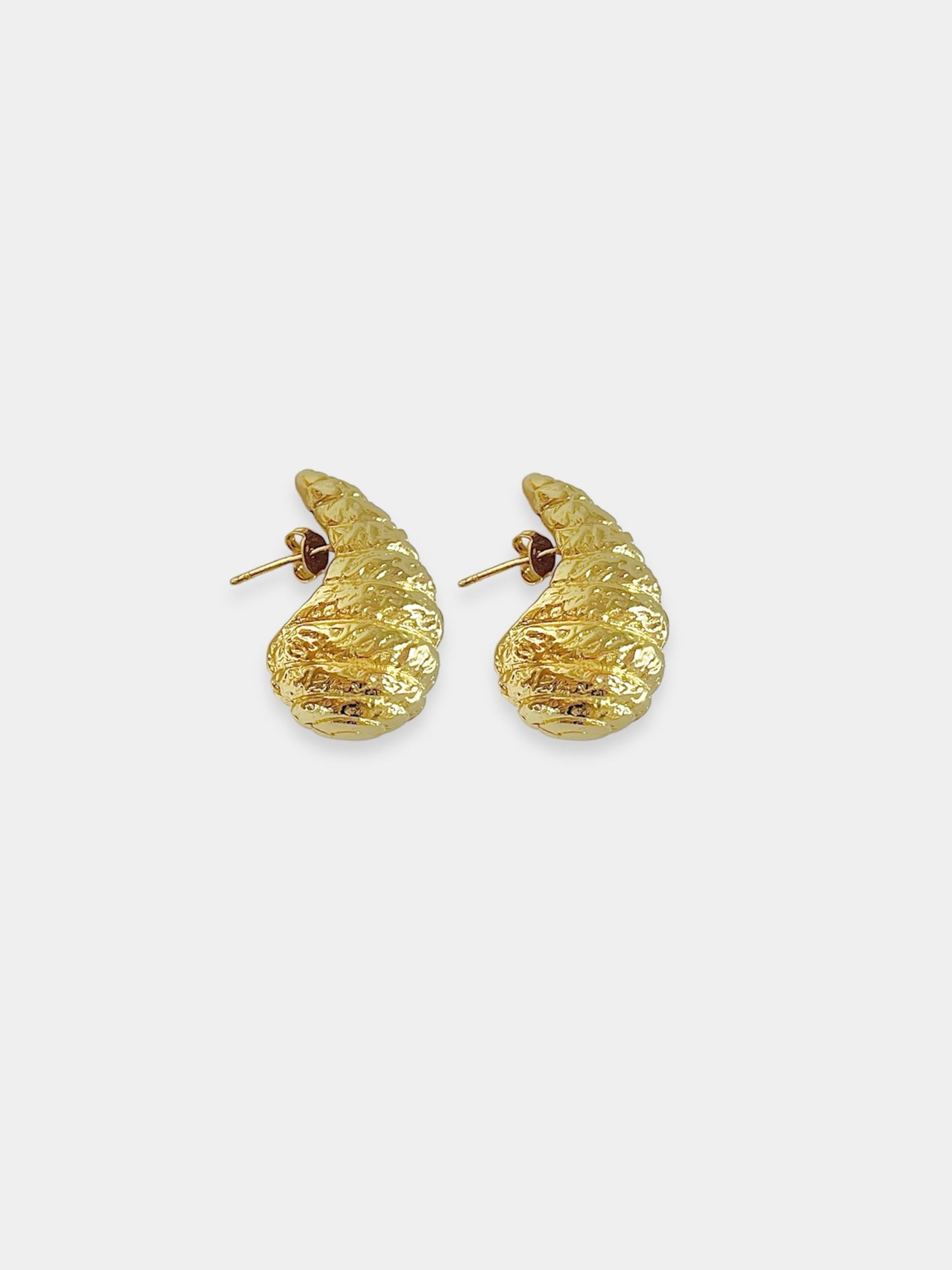 Aretes gota caracol