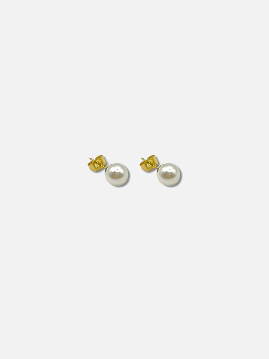Aretes perla.