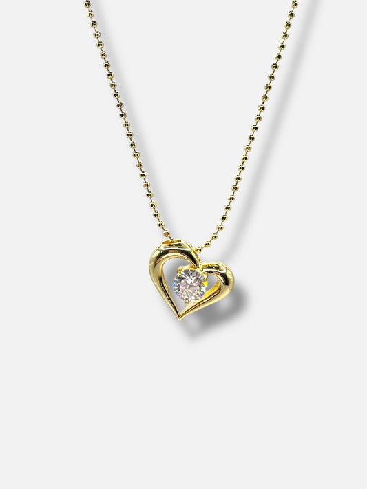 Collar corazón.