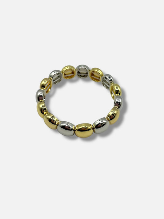 Pulsera bicolor.