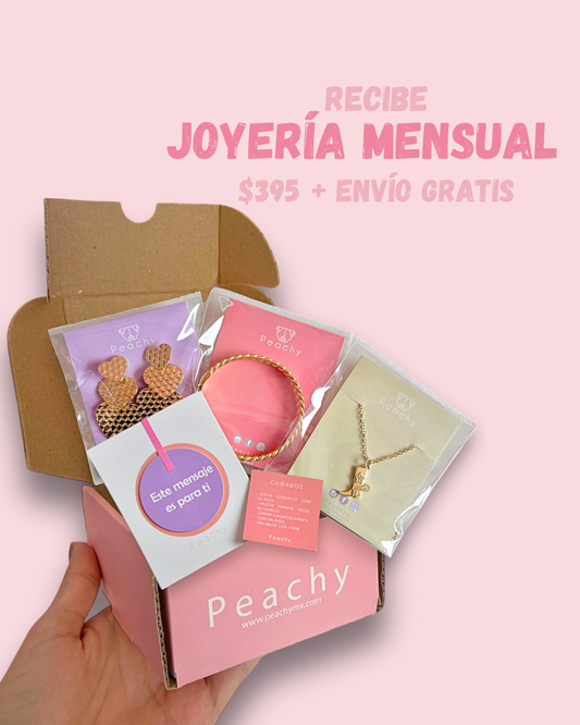 Peachy Box - Suscripción mensual de Joyería ✨