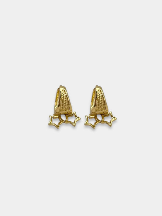 Aretes estrellas.