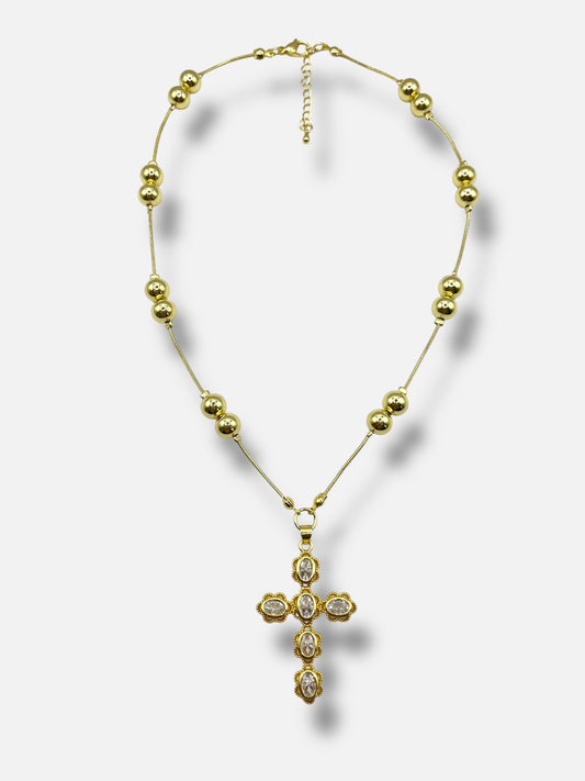 Collar cruz.