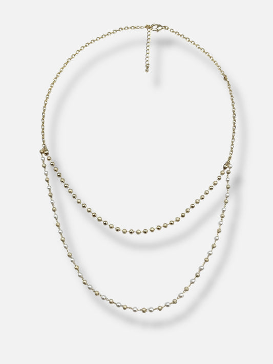 Collar perlas.