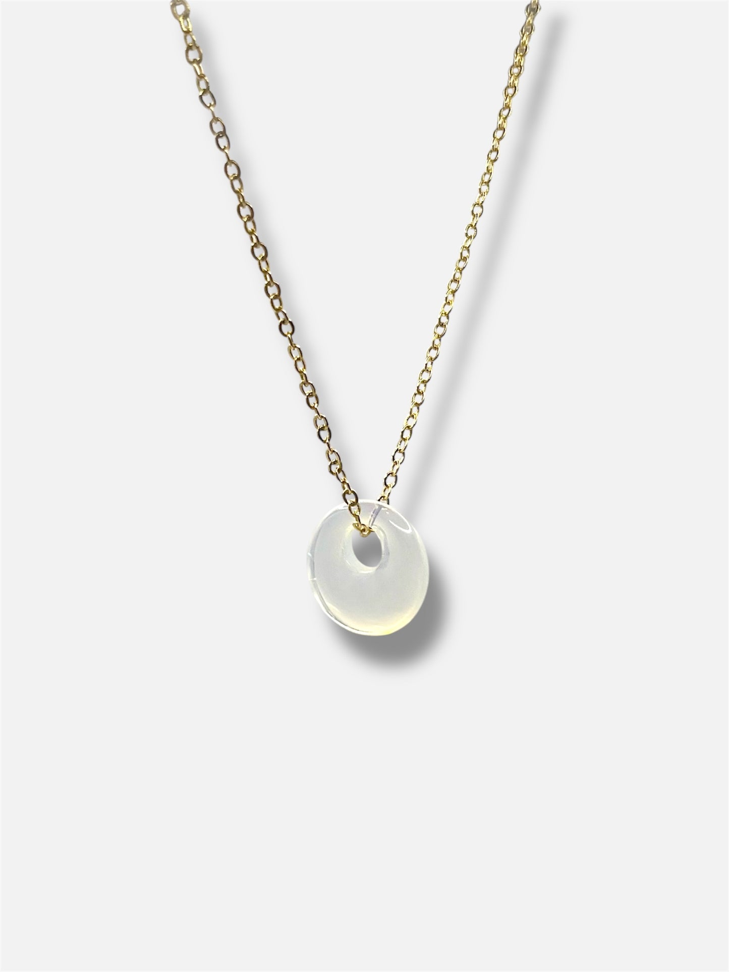 Collar piedra luna.