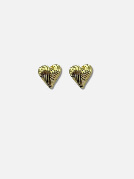 Aretes corazón.