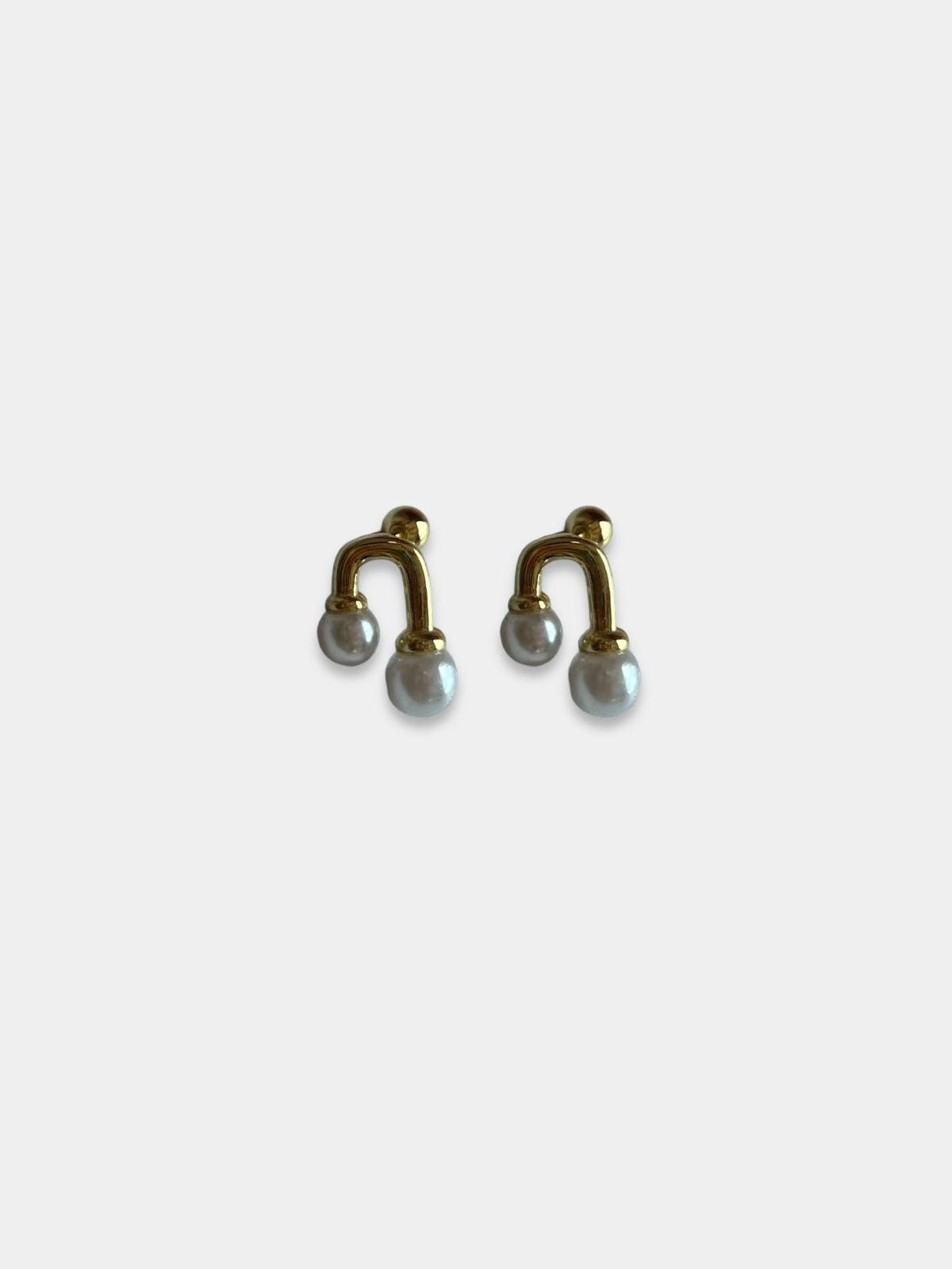 Aretes 2 perlitas