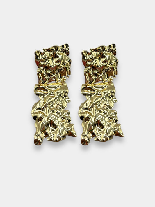 Aretes dorados