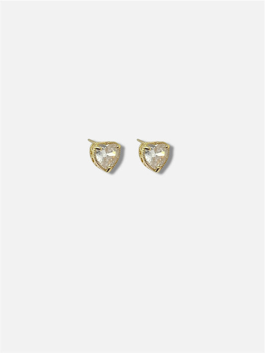 Aretes corazon.