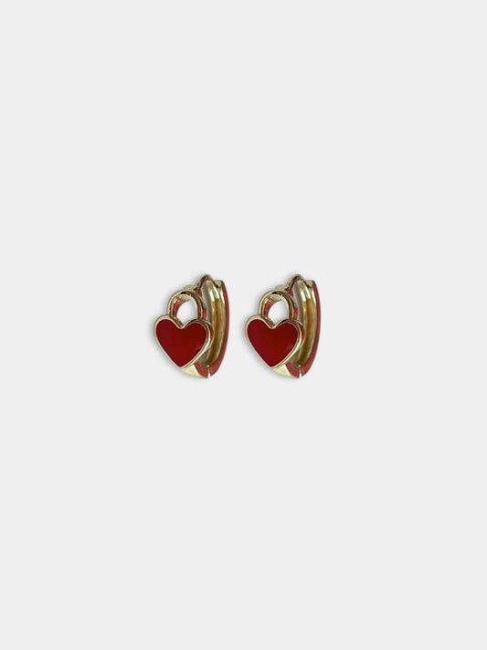 Aretes corazón