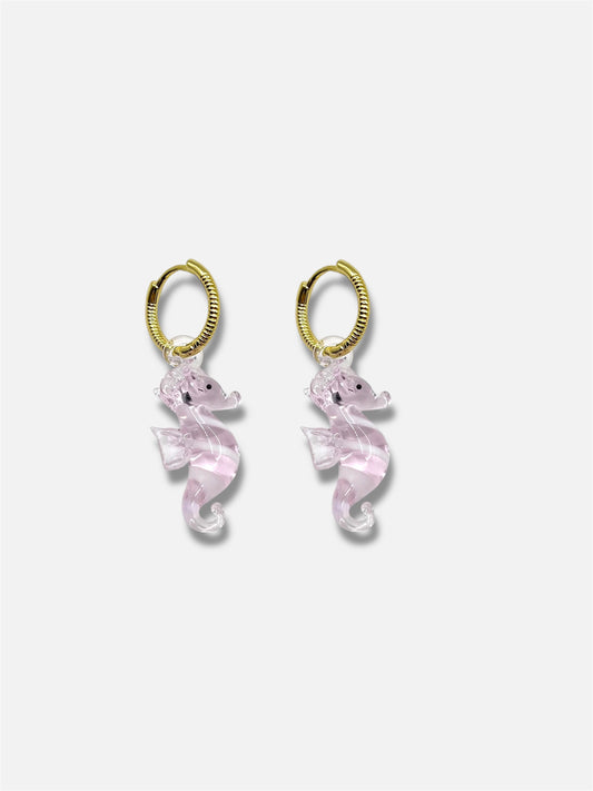 Aretes caballito mar.