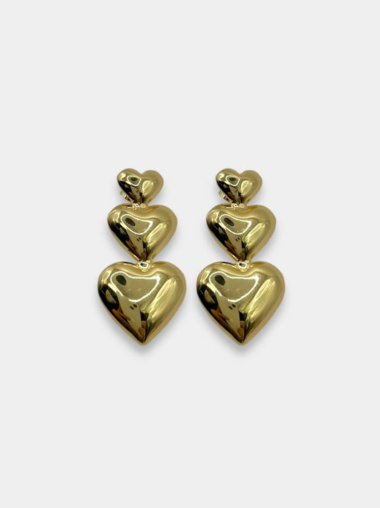 Aretes corazón