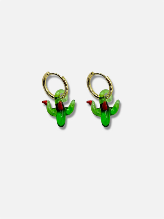 Aretes cactus.