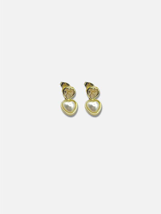 Aretes corazón.