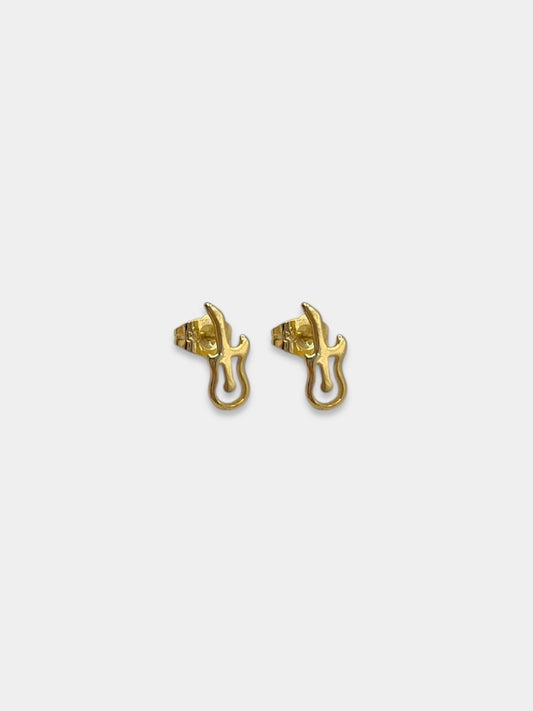Aretes guitarra.