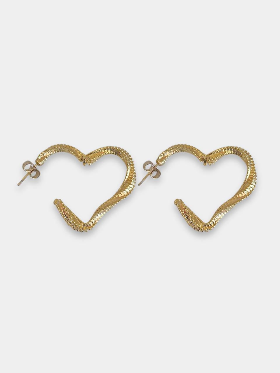 Aretes Corazón