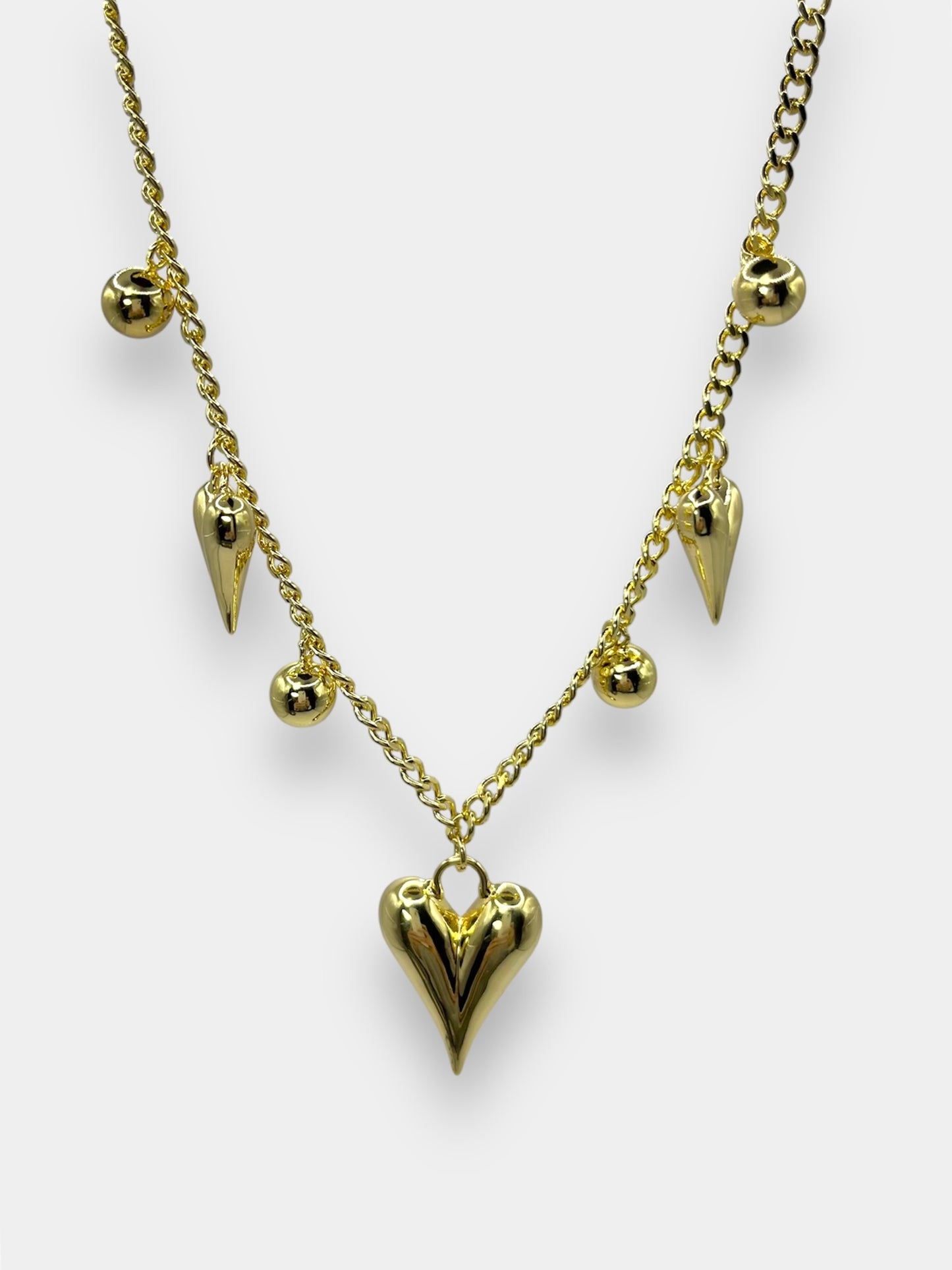 Collar corazones