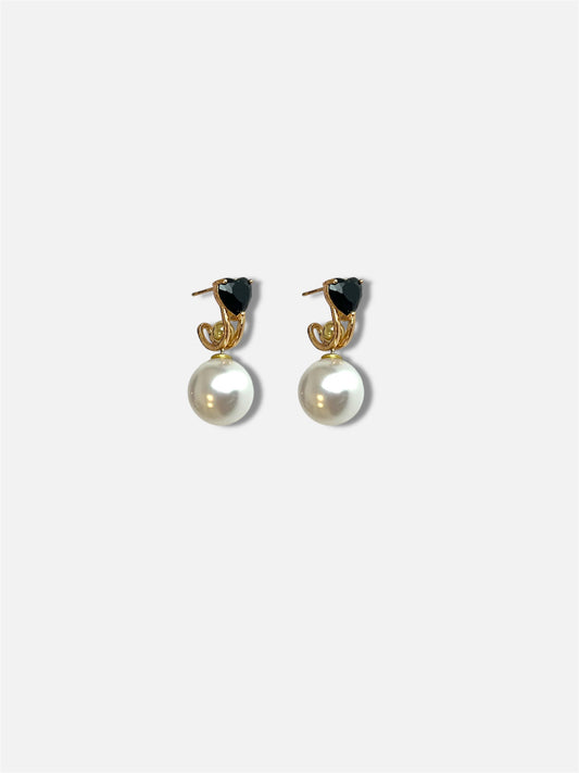 Aretes corazón.