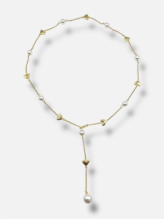 Collar corazones.